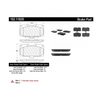 Disc Brake Pad Set