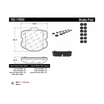 Disc Brake Pad Set