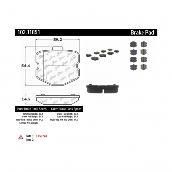 Disc Brake Pad Set