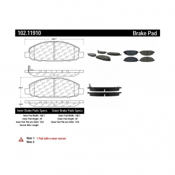 Disc Brake Pad Set