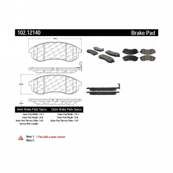 Disc Brake Pad Set
