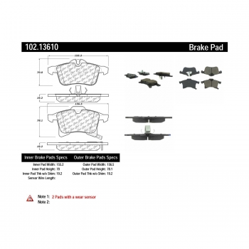 Disc Brake Pad Set