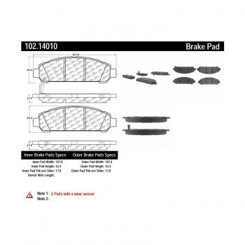Disc Brake Pad Set