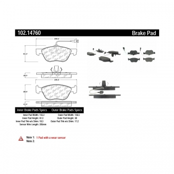 Disc Brake Pad Set
