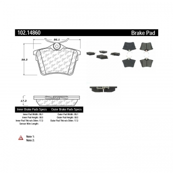 Disc Brake Pad Set