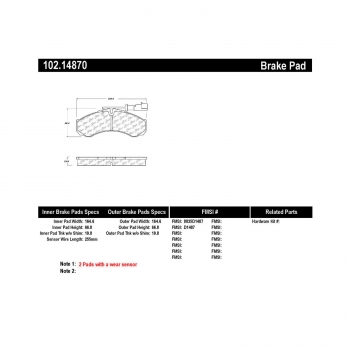 Disc Brake Pad Set