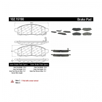 Disc Brake Pad Set