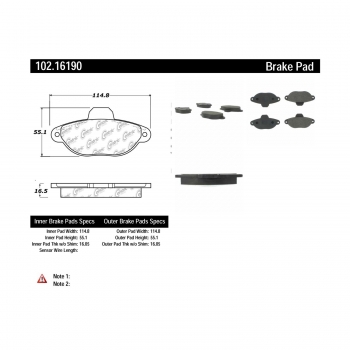 Disc Brake Pad Set
