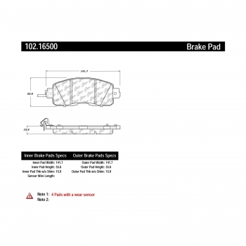 Disc Brake Pad Set
