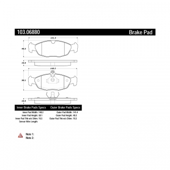Disc Brake Pad Set