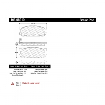 Disc Brake Pad Set