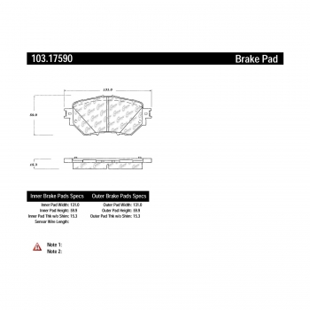 Disc Brake Pad Set