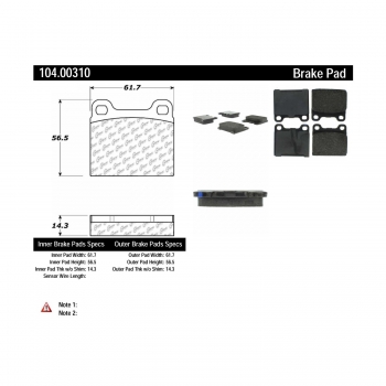 Disc Brake Pad Set