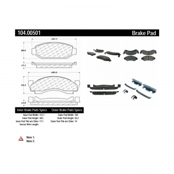 Disc Brake Pad Set