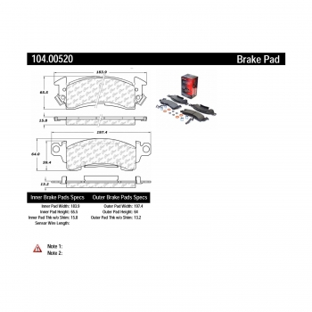 Disc Brake Pad Set