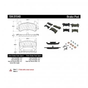 Disc Brake Pad Set