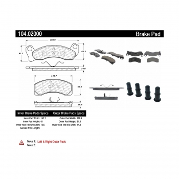 Disc Brake Pad Set
