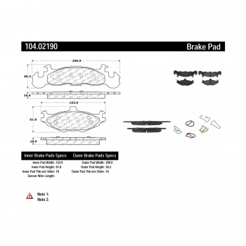 Disc Brake Pad Set