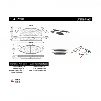 Disc Brake Pad Set