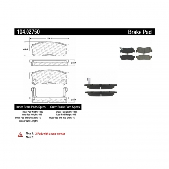 Disc Brake Pad Set