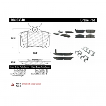 Disc Brake Pad Set