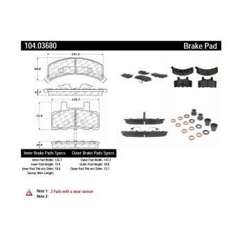 Disc Brake Pad Set