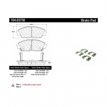 Disc Brake Pad Set
