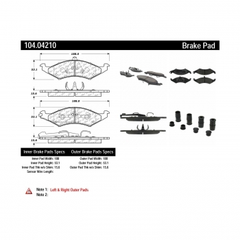 Disc Brake Pad Set