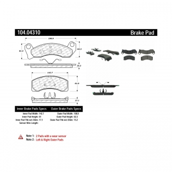 Disc Brake Pad Set