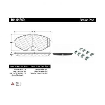 Disc Brake Pad Set