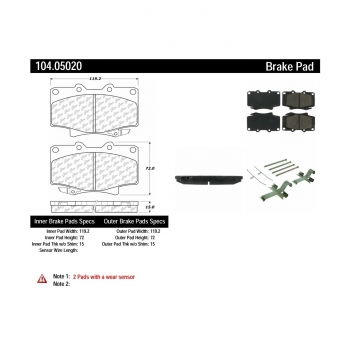 Disc Brake Pad Set