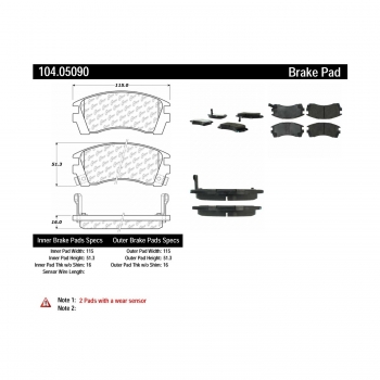 Disc Brake Pad Set