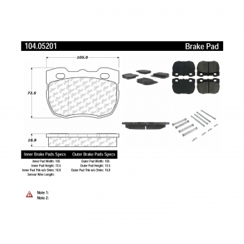 Disc Brake Pad Set