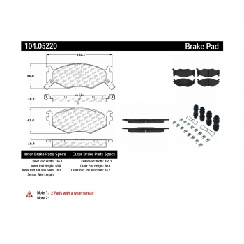 Disc Brake Pad Set