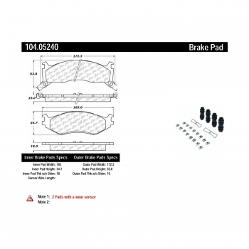 Disc Brake Pad Set