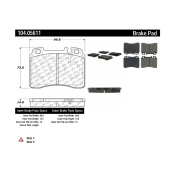 Disc Brake Pad Set