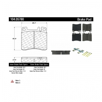 Disc Brake Pad Set