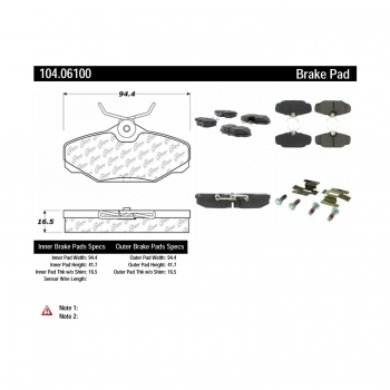 Disc Brake Pad Set