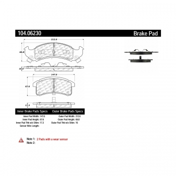 Disc Brake Pad Set