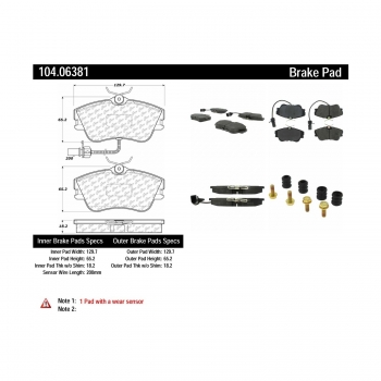 Disc Brake Pad Set