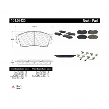 Disc Brake Pad Set
