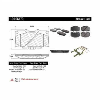 Disc Brake Pad Set