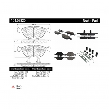 Disc Brake Pad Set