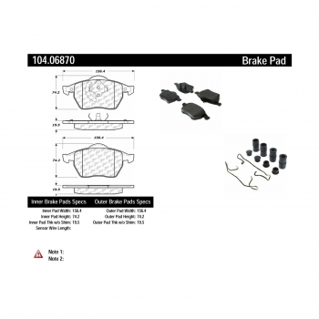 Disc Brake Pad Set