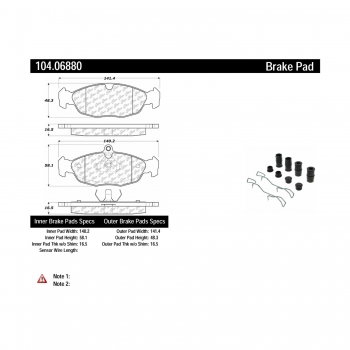 Disc Brake Pad Set