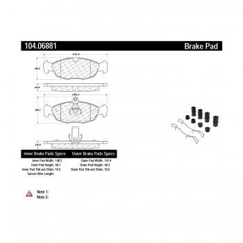 Disc Brake Pad Set