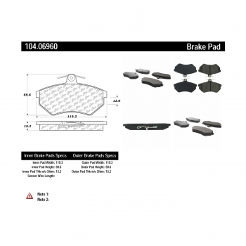 Disc Brake Pad Set