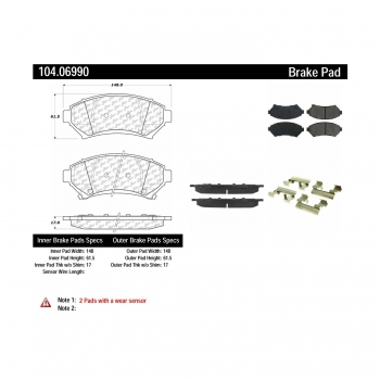 Disc Brake Pad Set