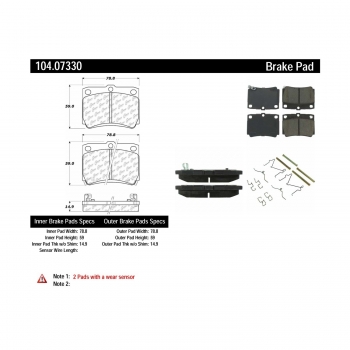 Disc Brake Pad Set