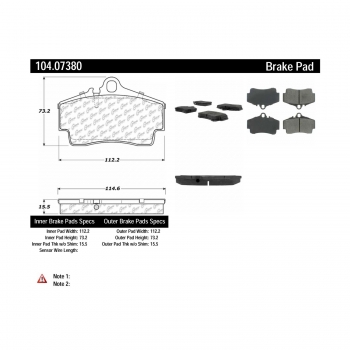 Disc Brake Pad Set